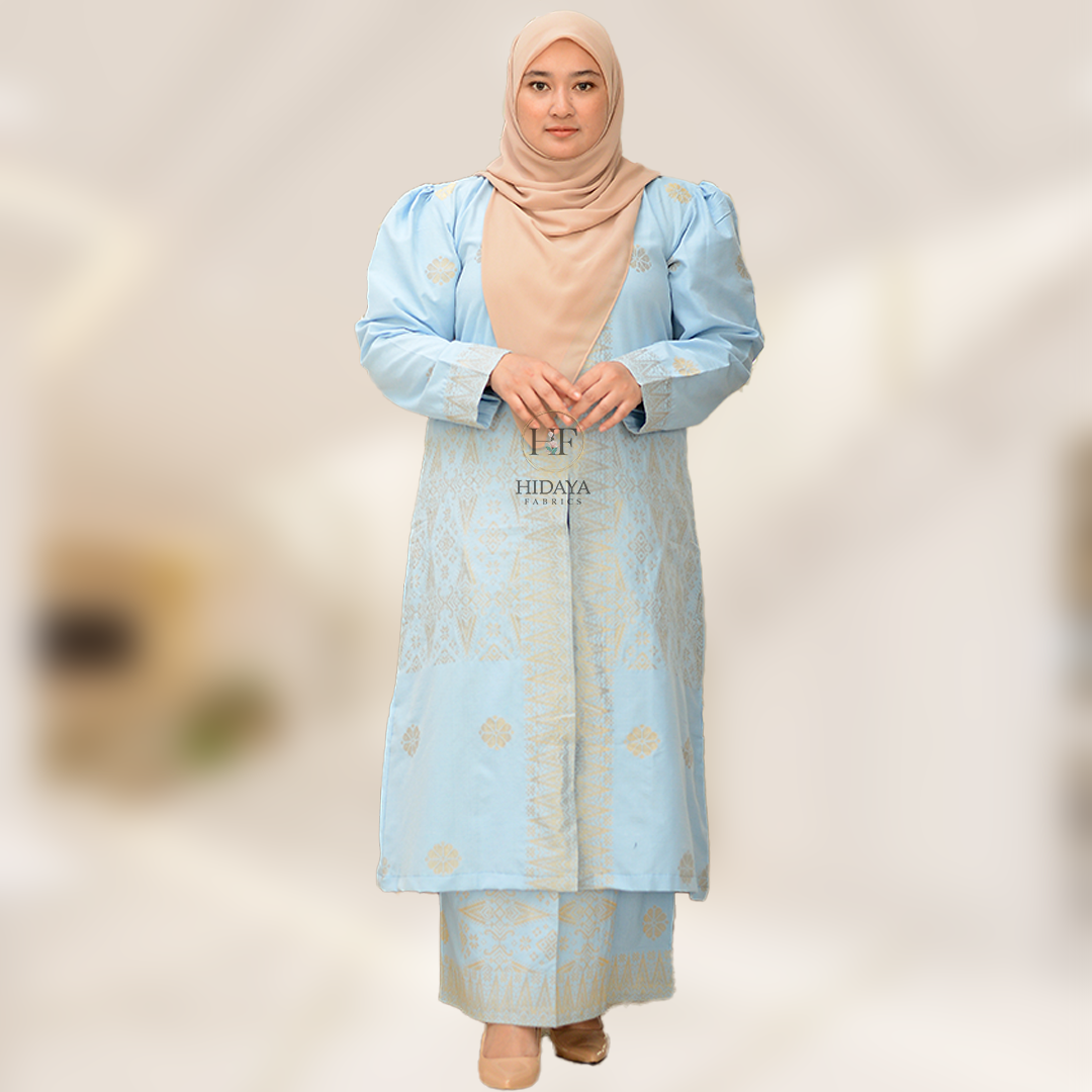 Hidaya Fabric Kebaya Hidaya Labuh, 2XL TO 6XL Hidaya Fabric