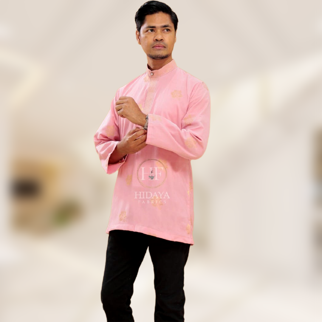 Hidaya Fabric Kurta Songket , 3XL TO 5XL Hidaya Fabrics