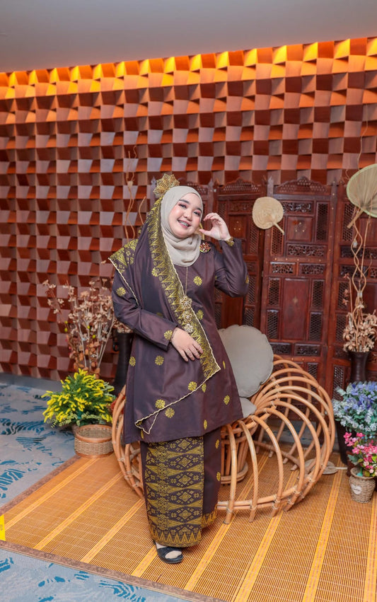 Kurung Riau Princess , XS TO XL - FREE POS FREE COD