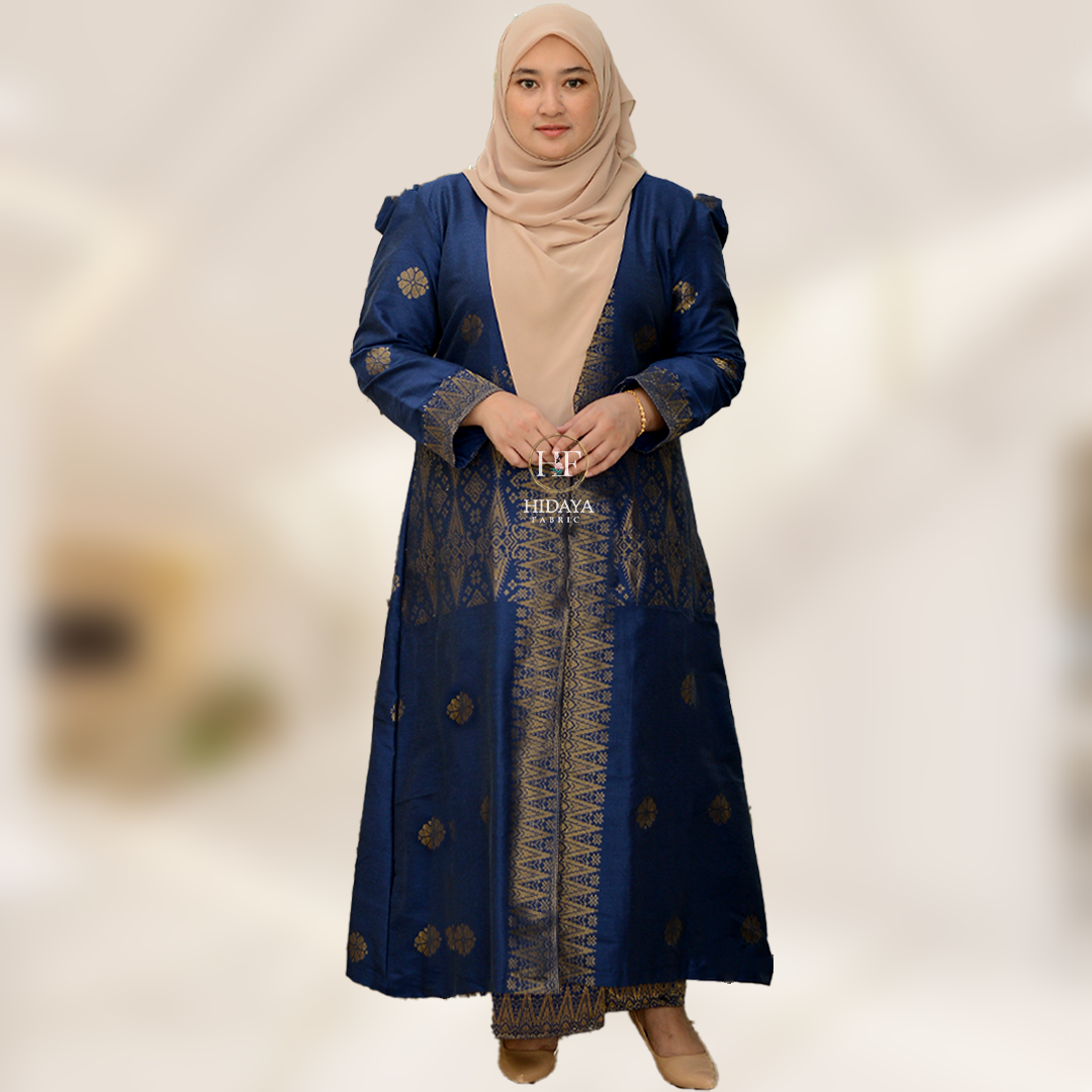 Hidaya Fabric Kebaya Hidaya Labuh, 2XL TO 6XL Hidaya Fabric