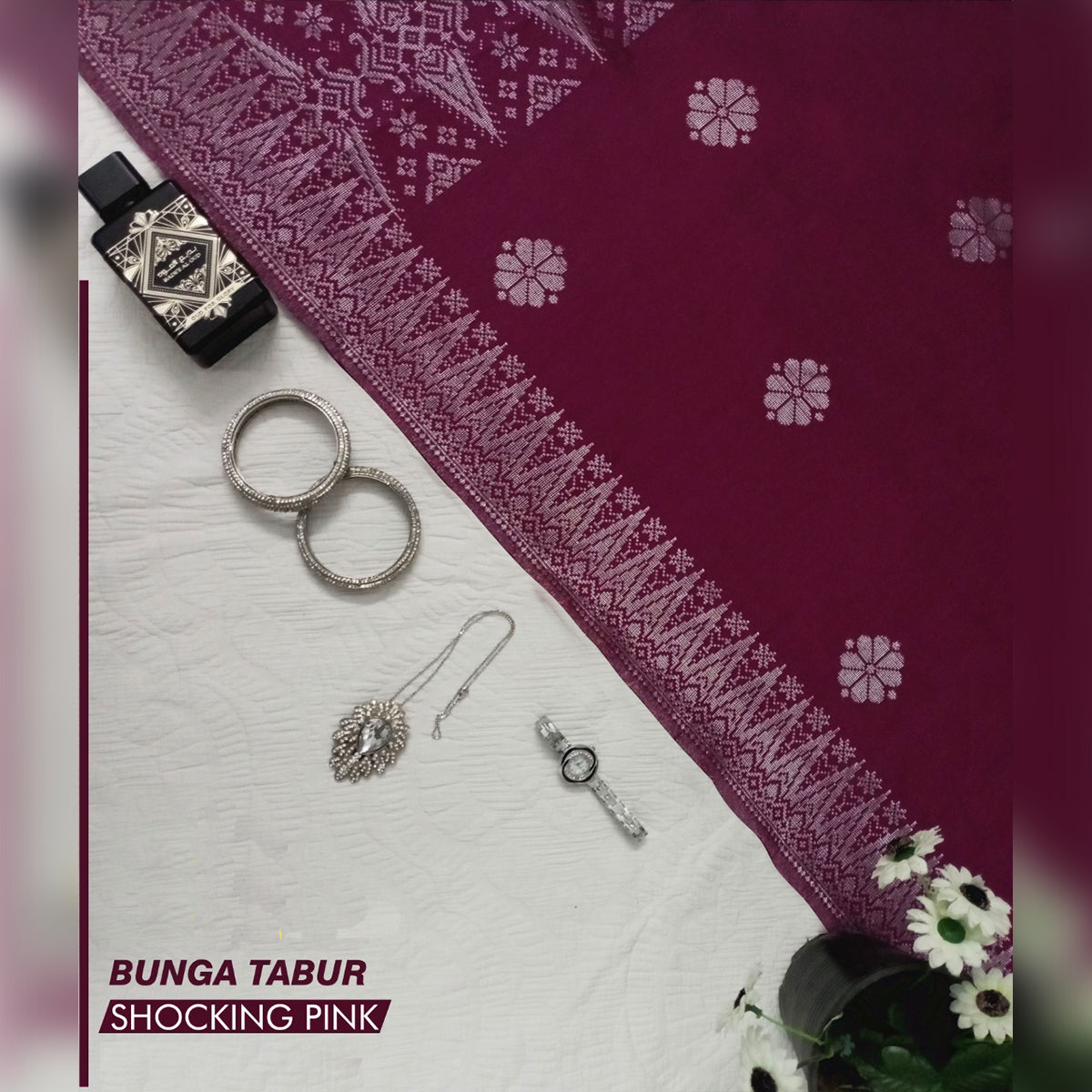 Hidaya Fabric Kebaya 4Segi , 11xl to 12xl Hidaya Fabrics