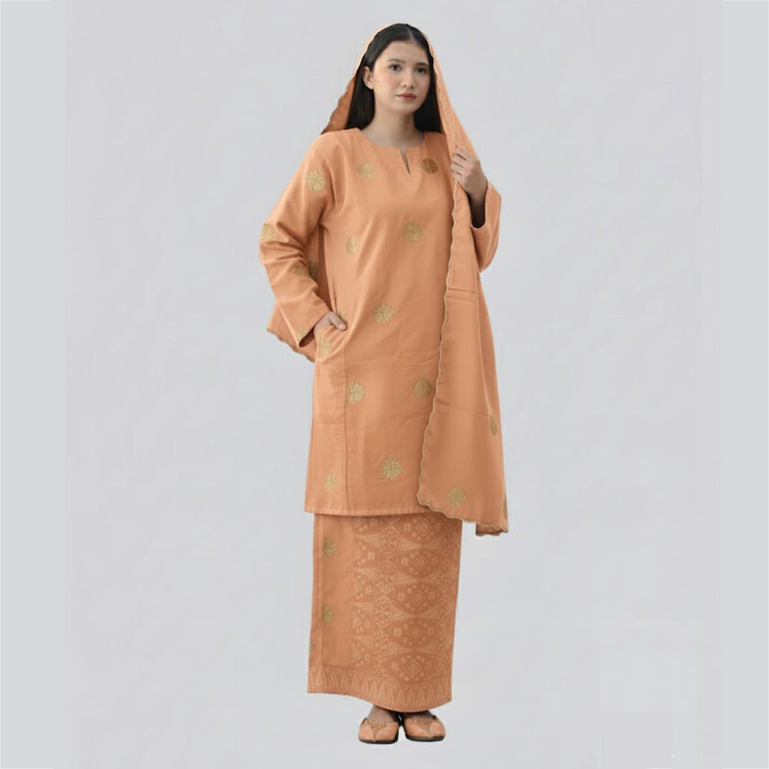Baju Songket Johor - Xs to 12Xl