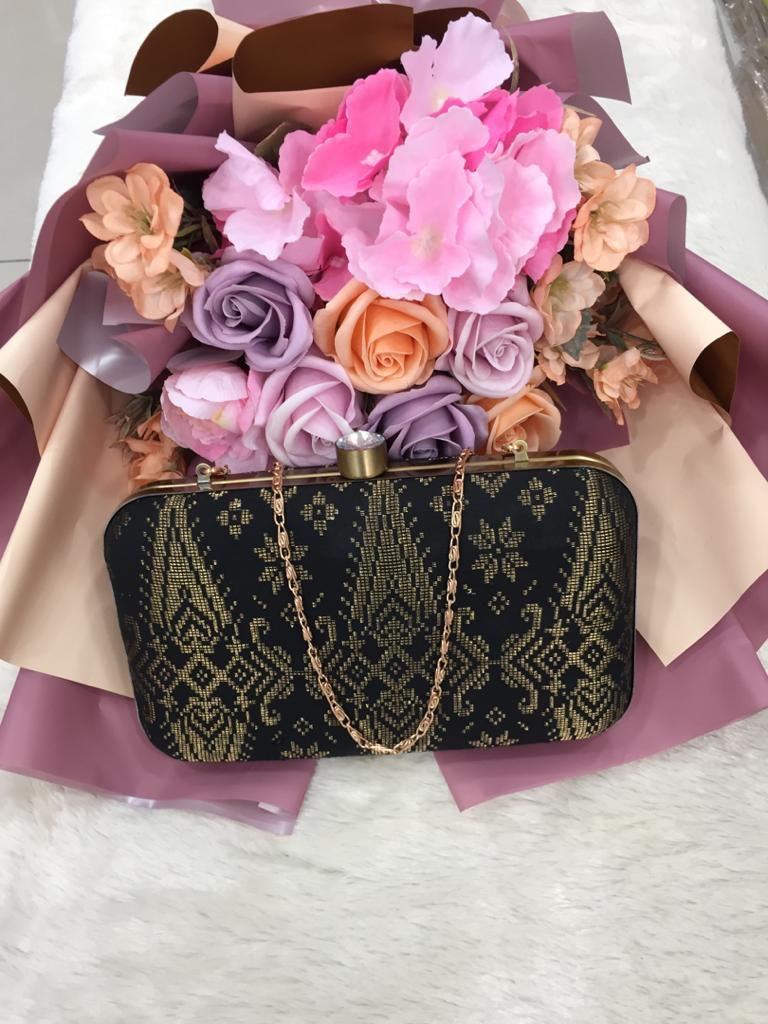 Hidaya Fabric Clutch Bag Hidaya Fabrics