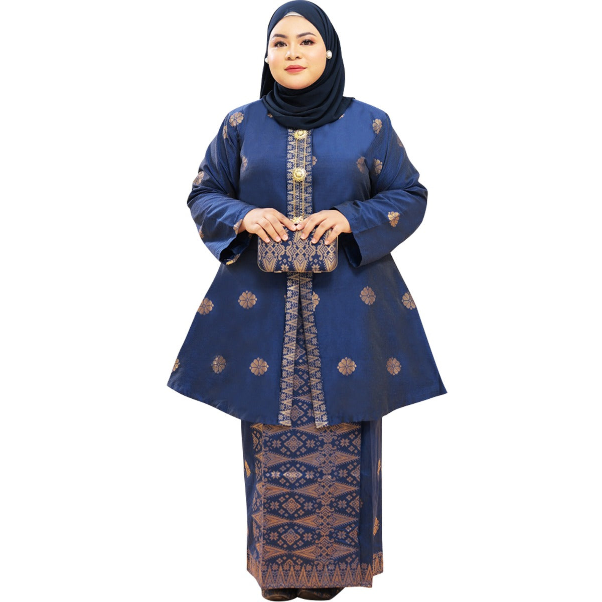 Hidaya Fabric Kebaya Kebarung , 12XL PLUS SIZE Hidaya Fabrics