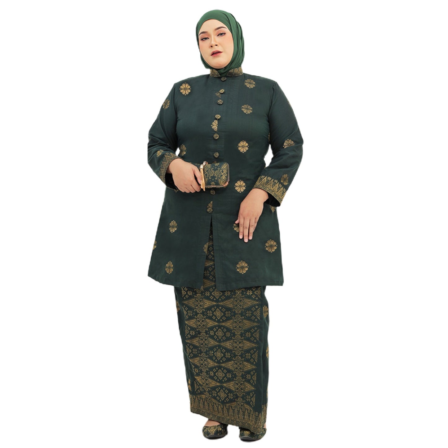 Hidaya Fabric Kebarung Sofia , 7XL TO 11XL Hidaya Fabrics