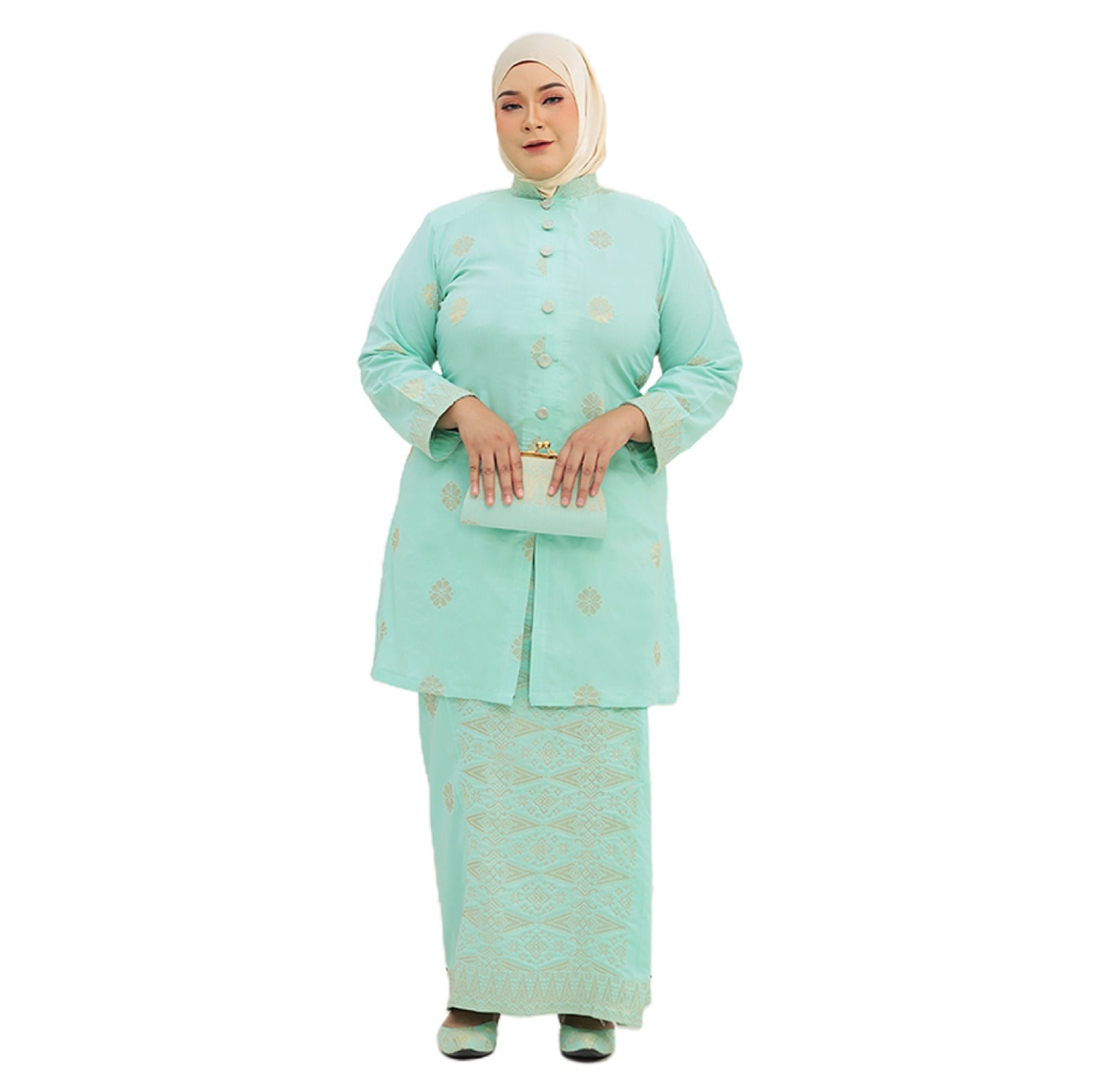 Hidaya Fabric Kebarung Sofia , 7XL TO 11XL Hidaya Fabrics