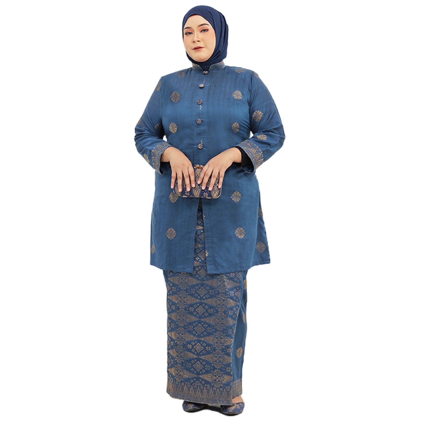 Hidaya Fabric Kebarung Sofia , 7XL TO 11XL Hidaya Fabrics