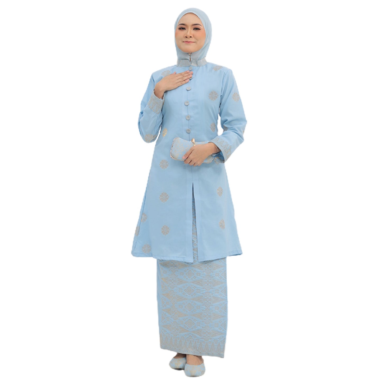 Hidaya Fabric Kebarung Sofia , 7XL TO 11XL Hidaya Fabrics