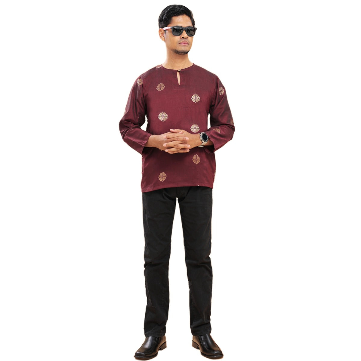 Hidaya Fabric Kurta Songket , 3XL TO 5XL Hidaya Fabrics