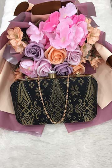 Hidaya Fabric Clutch Bag Hidaya Fabrics