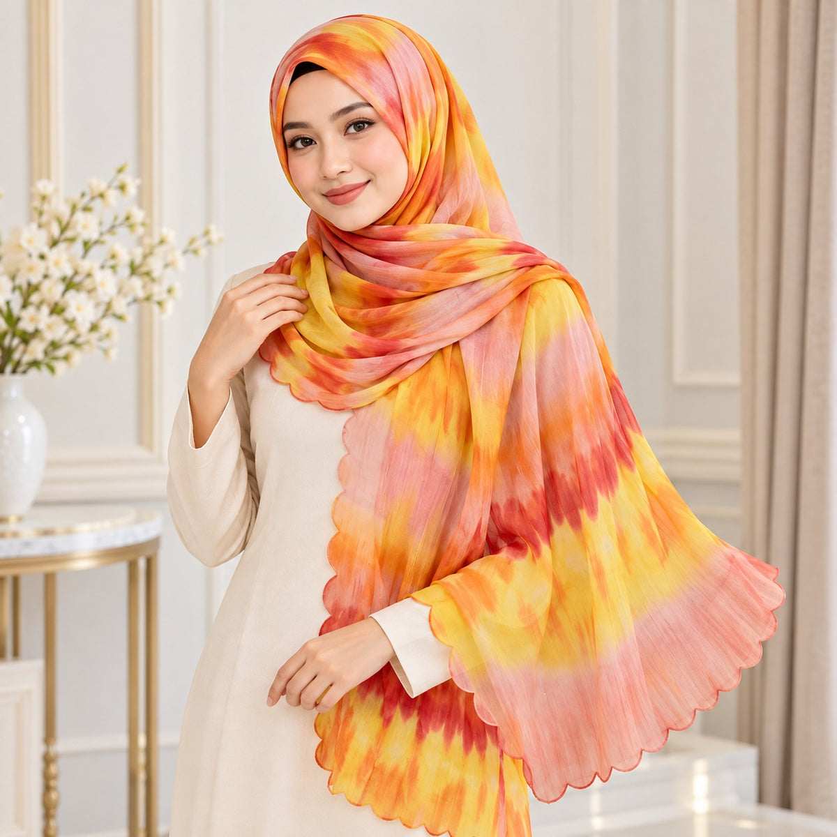 Selendang Alivia - New Arrival By Hidaya Fabric
