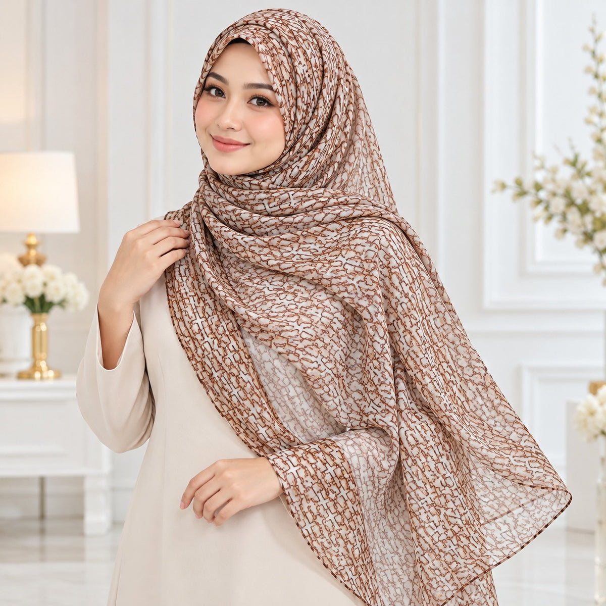 Selendang Alivia - New Arrival By Hidaya Fabric