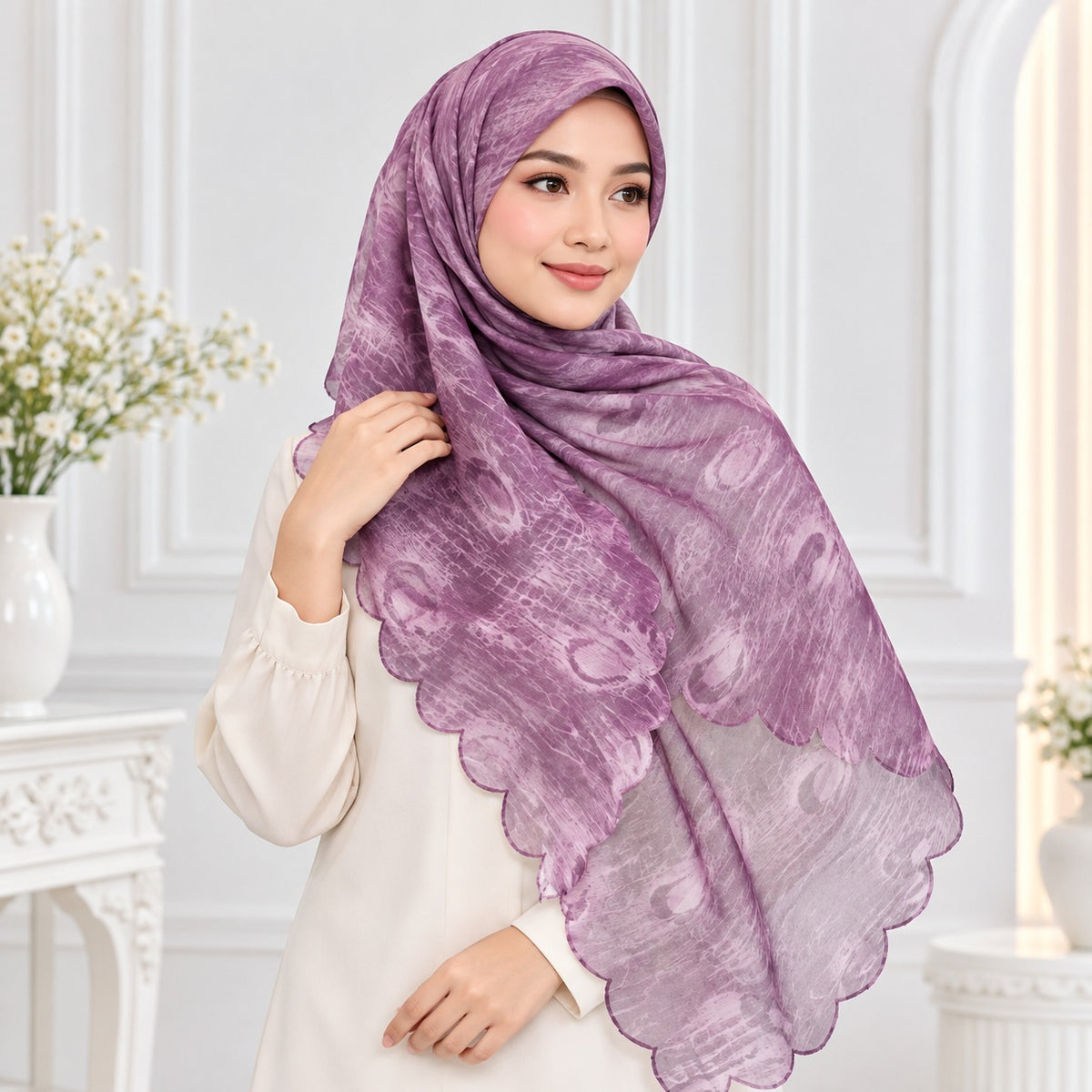 Selendang Alivia - New Arrival By Hidaya Fabric