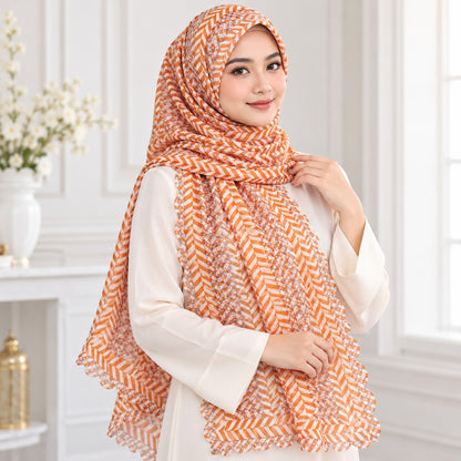 Selendang Alivia - New Arrival By Hidaya Fabric