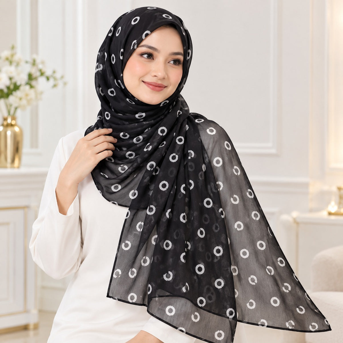 Selendang Alivia - New Arrival By Hidaya Fabric