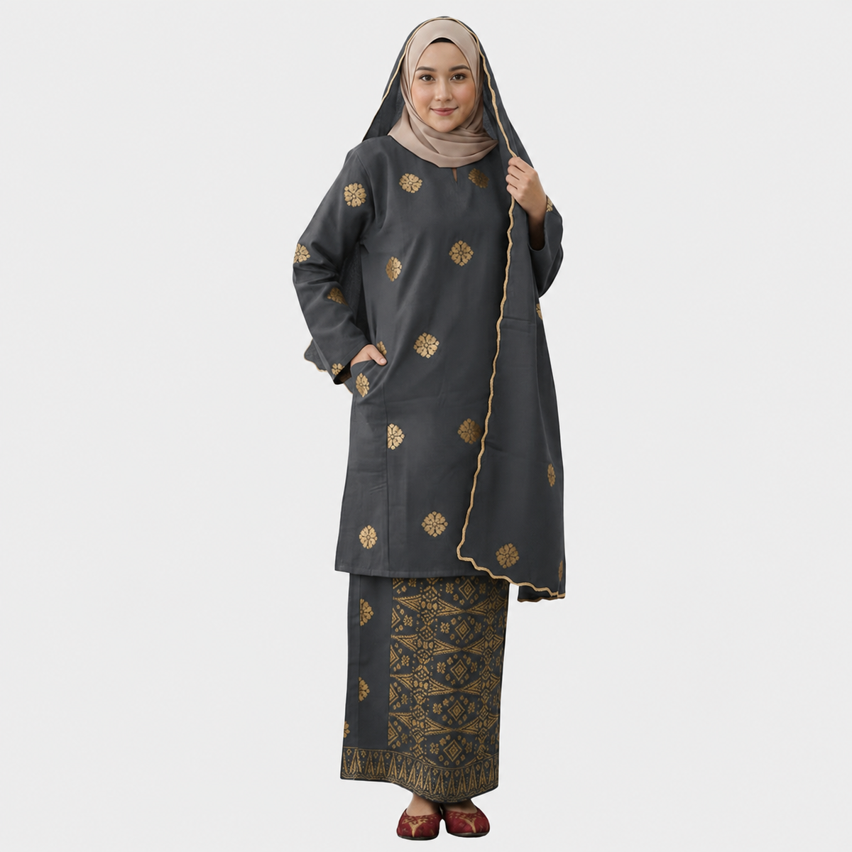 Baju Kurung Johor - Xs to 5XL