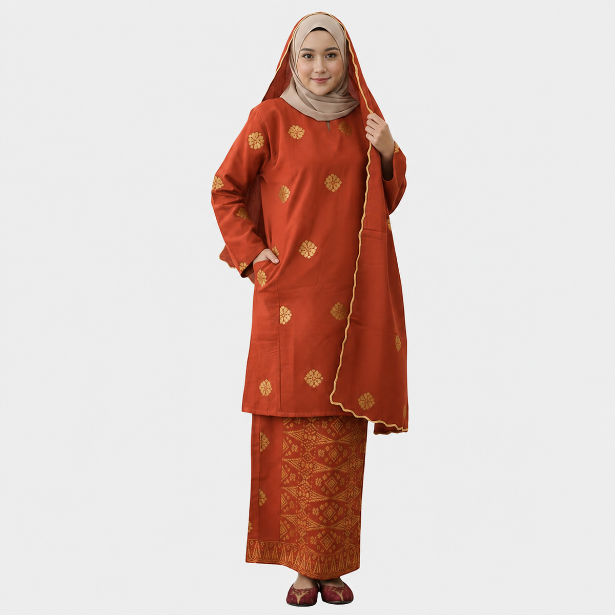 Baju Kurung Johor - Xs to 5XL