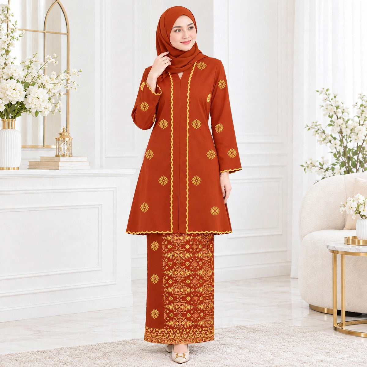Baju Kebaya Nur Hidaya - New Arrival In Songket Family