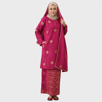 Baju Kurung Johor - Xs to 5XL
