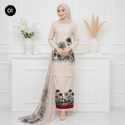 Baju Kurung Flora 🌷 New Kurung Series