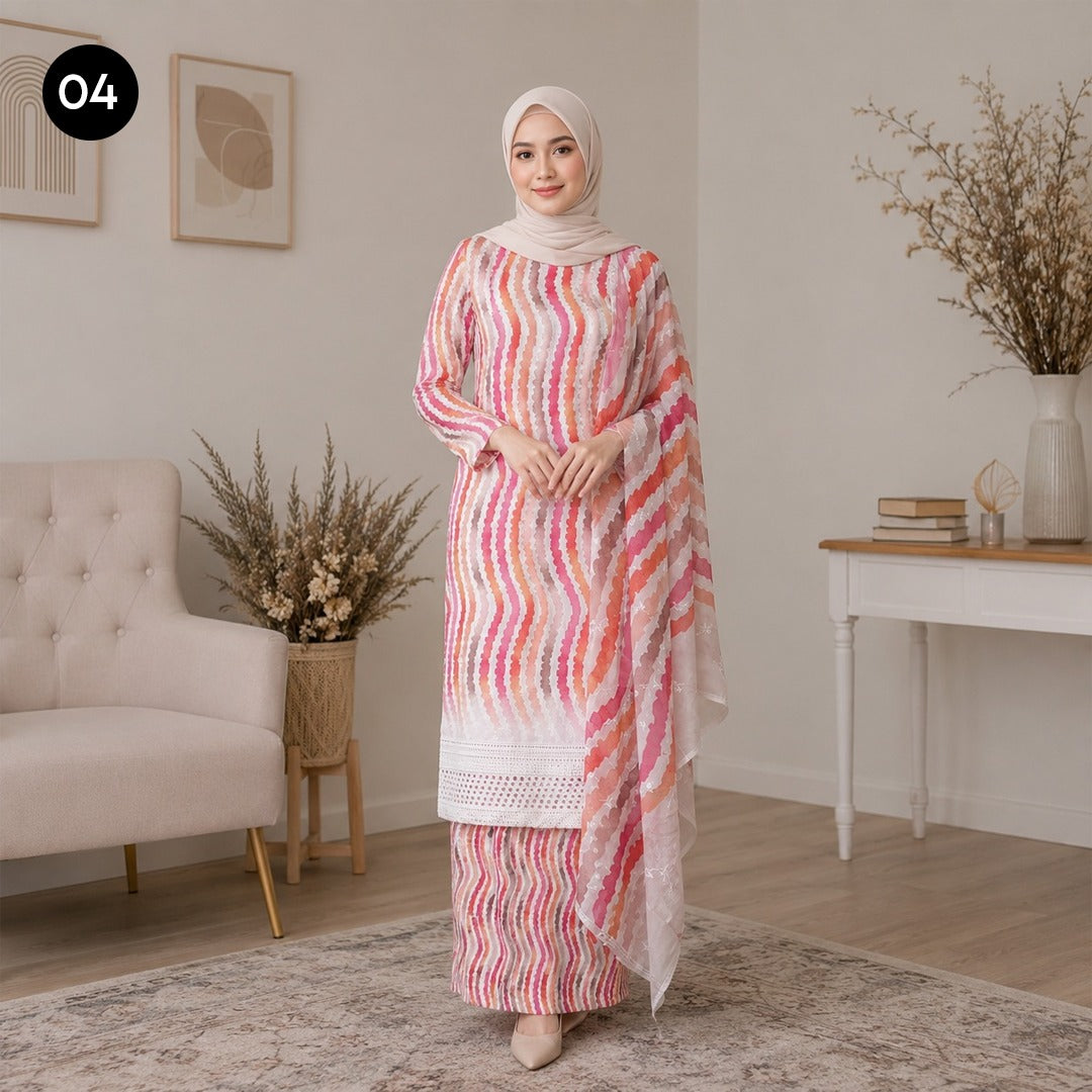 Baju Kurung Flora 🌷 New Kurung Series