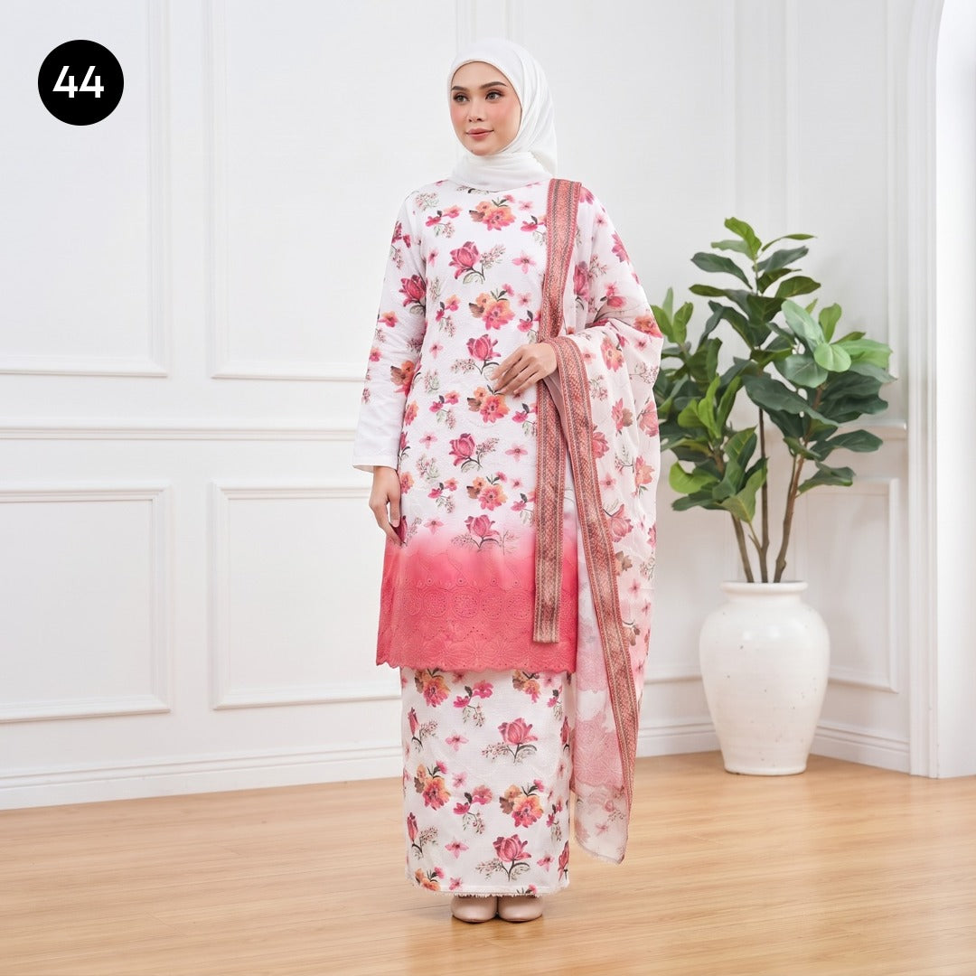 Baju Kurung Flora 🌷 New Kurung Series