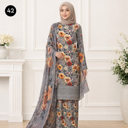 Baju Kurung Flora 🌷 New Kurung Series