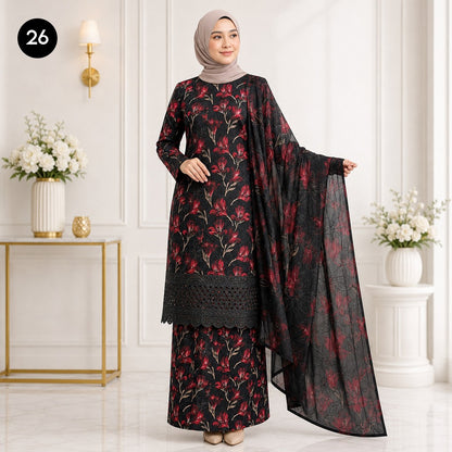 Baju Kurung Flora 🌷 New Kurung Series