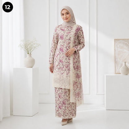 Baju Kurung Flora 🌷 New Kurung Series