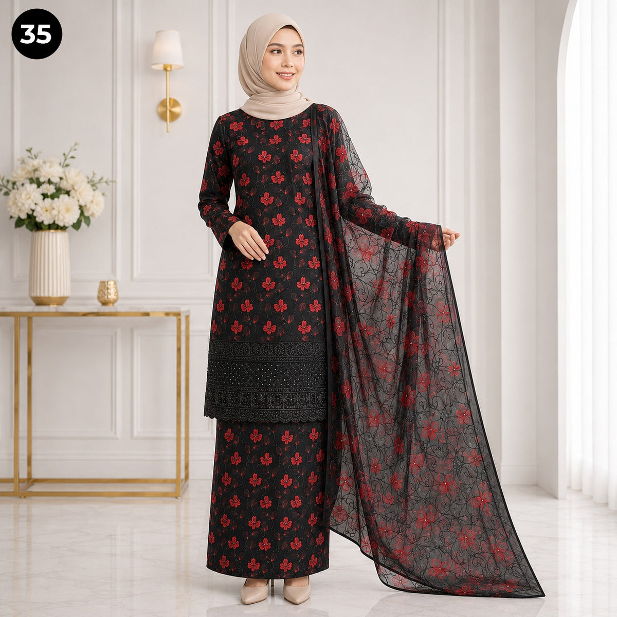 Baju Kurung Flora 🌷 New Kurung Series