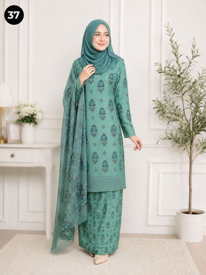 Baju Kurung Flora 🌷 New Kurung Series
