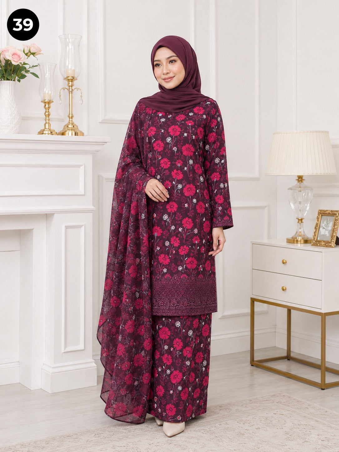 Baju Kurung Flora 🌷 New Kurung Series
