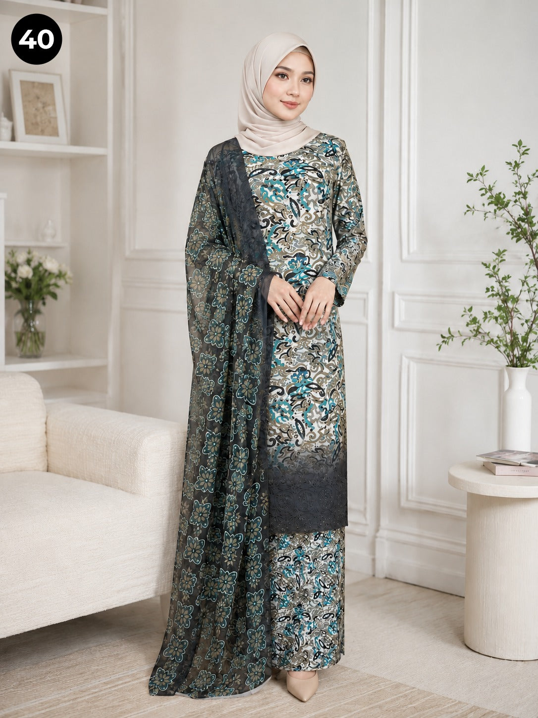 Baju Kurung Flora 🌷 New Kurung Series