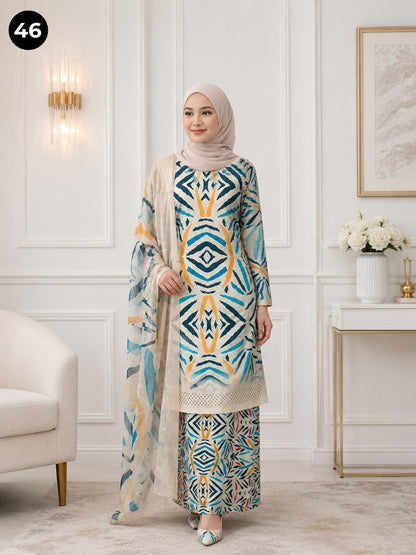 Baju Kurung Flora 🌷 New Kurung Series