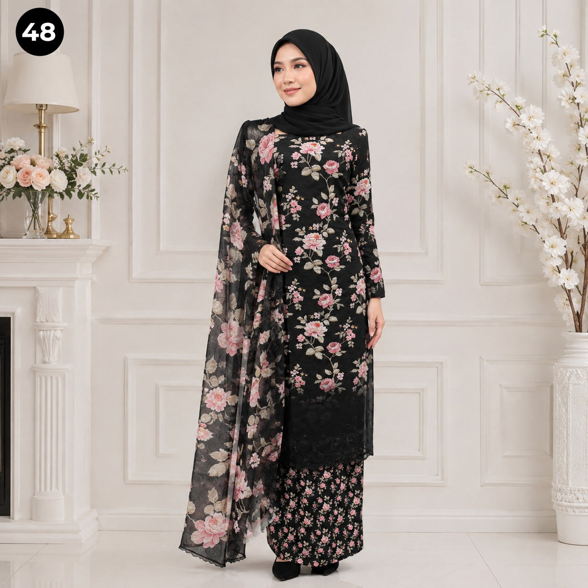 Baju Kurung Flora 🌷 New Kurung Series