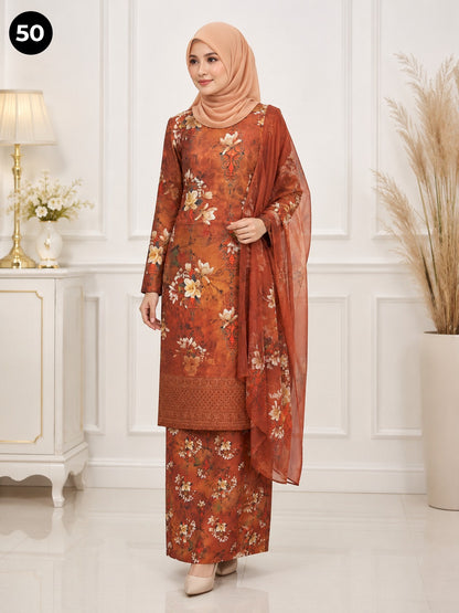 Baju Kurung Flora 🌷 New Kurung Series