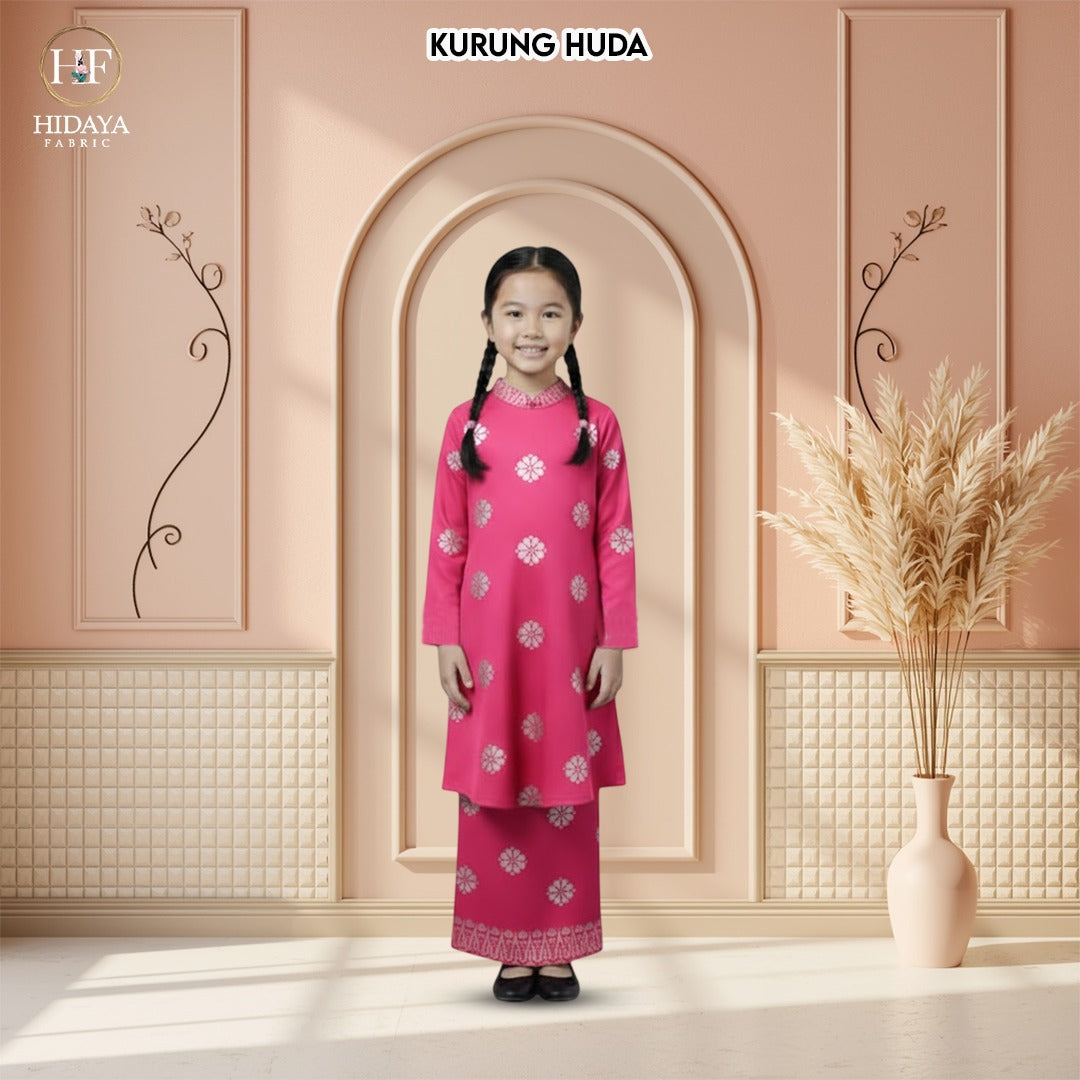 Baju Kurung Huda - New Kids Koleksi