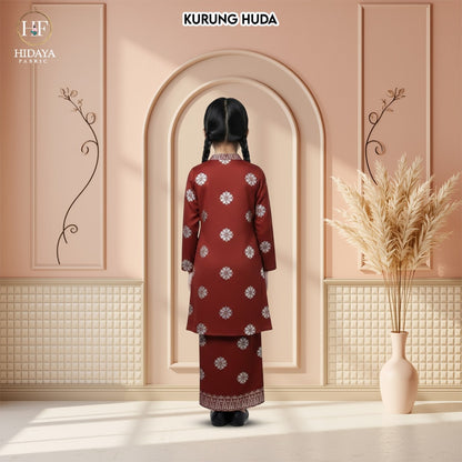 Baju Kurung Huda - New Kids Koleksi