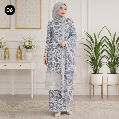 Baju Kurung Flora 🌷 New Kurung Series