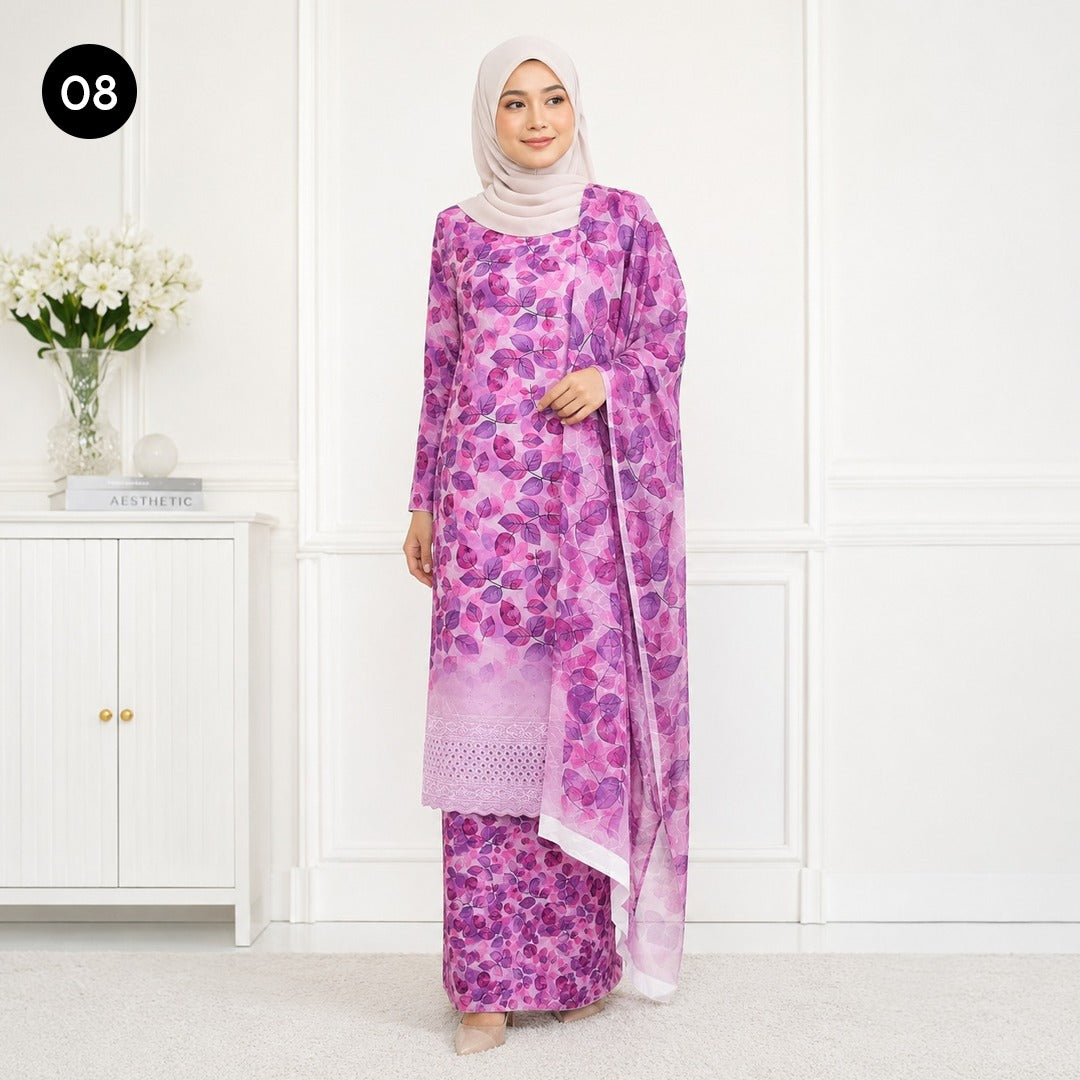 Baju Kurung Flora 🌷 New Kurung Series
