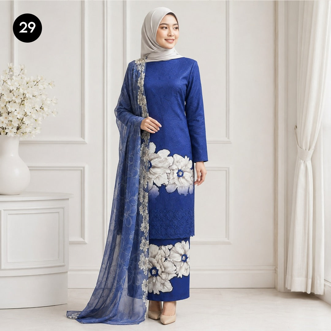 Baju Kurung Flora 🌷 New Kurung Series