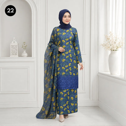 Baju Kurung Flora 🌷 New Kurung Series