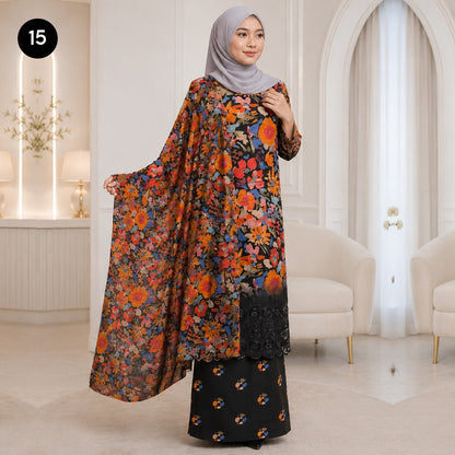 Baju Kurung Flora 🌷 New Kurung Series