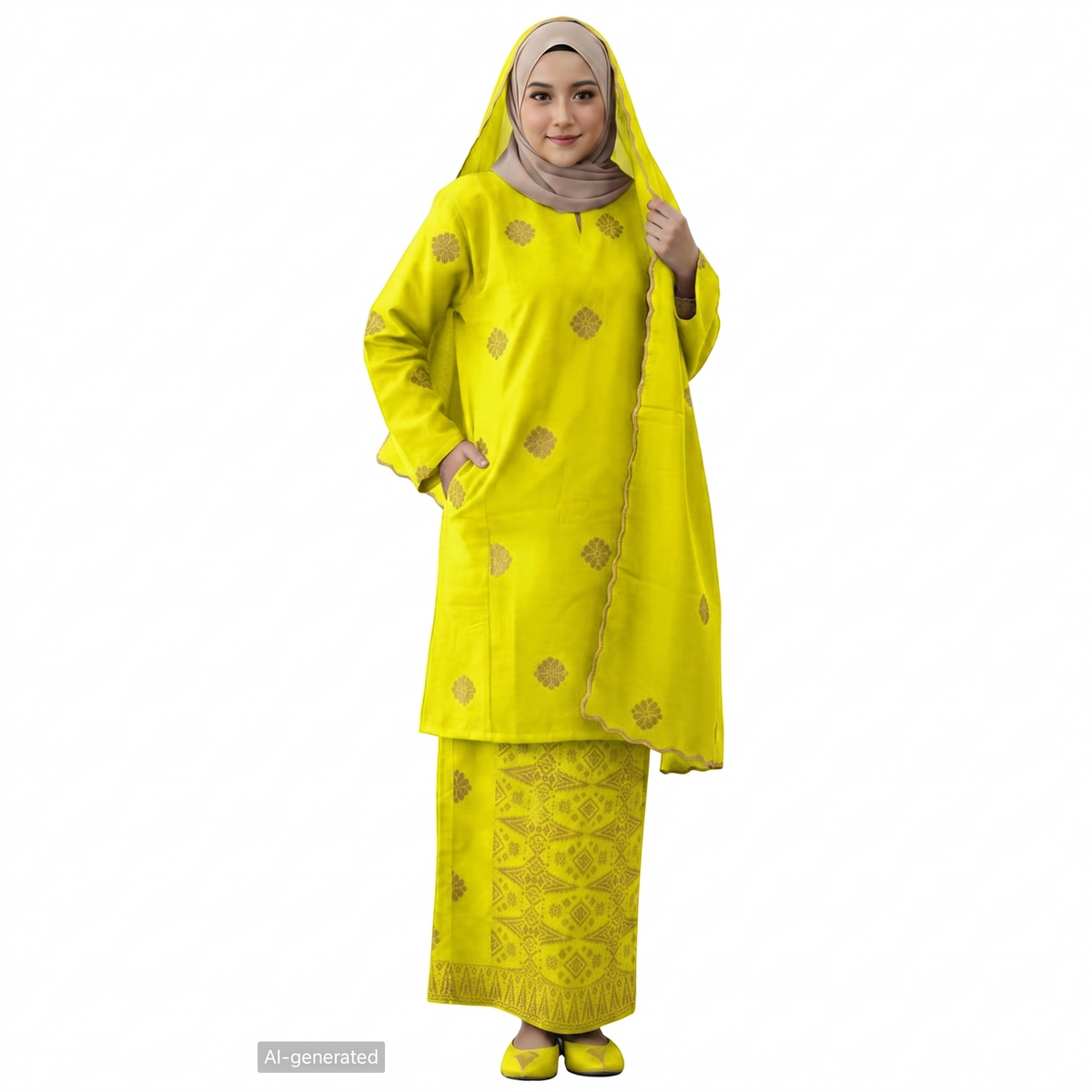 Baju Kurung Johor - Xs to 5XL