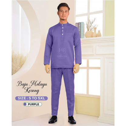 Baju Melayu Without Sampin - OUT OF STOCK - Restock soon