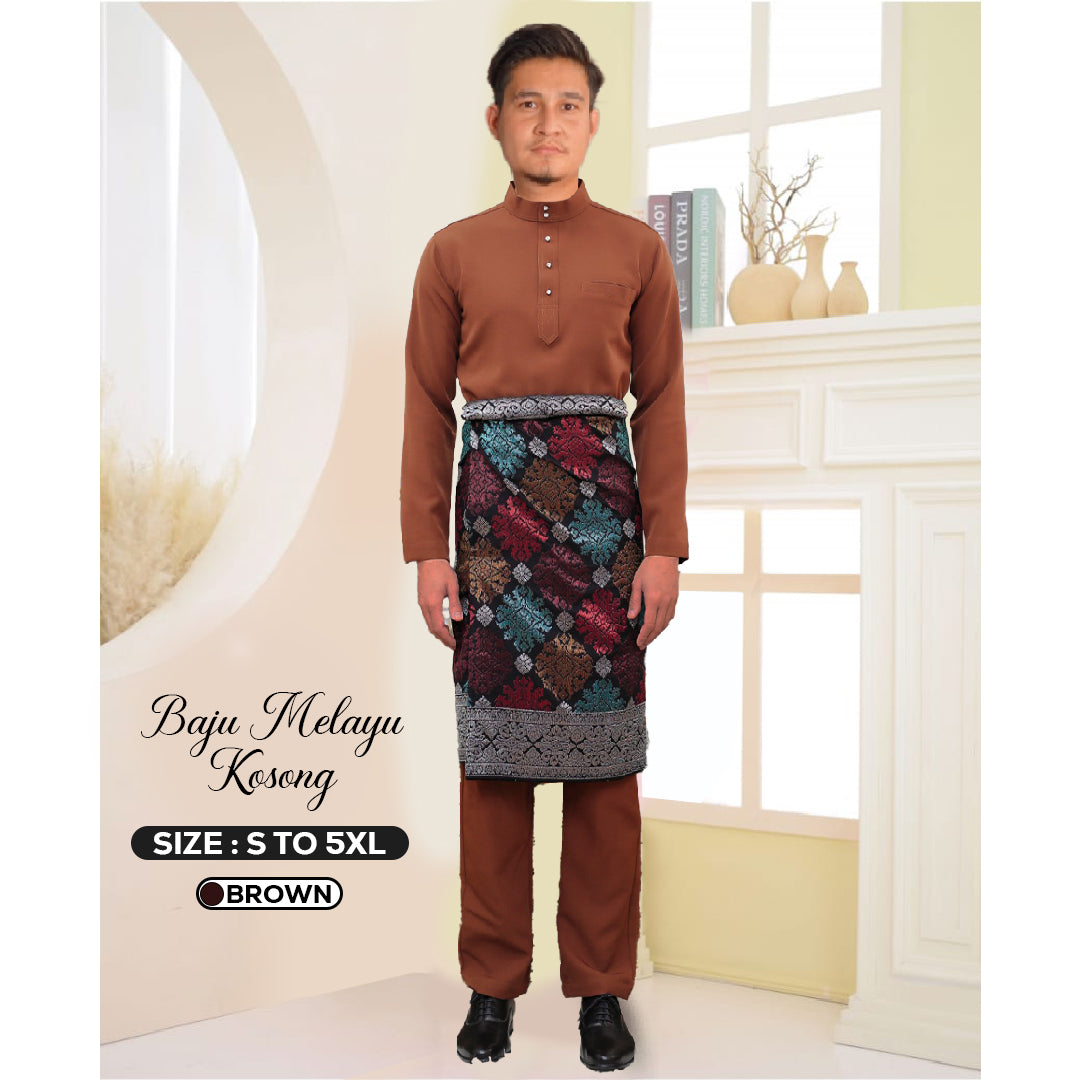 Baju Melayu Without Sampin - OUT OF STOCK - Restock soon