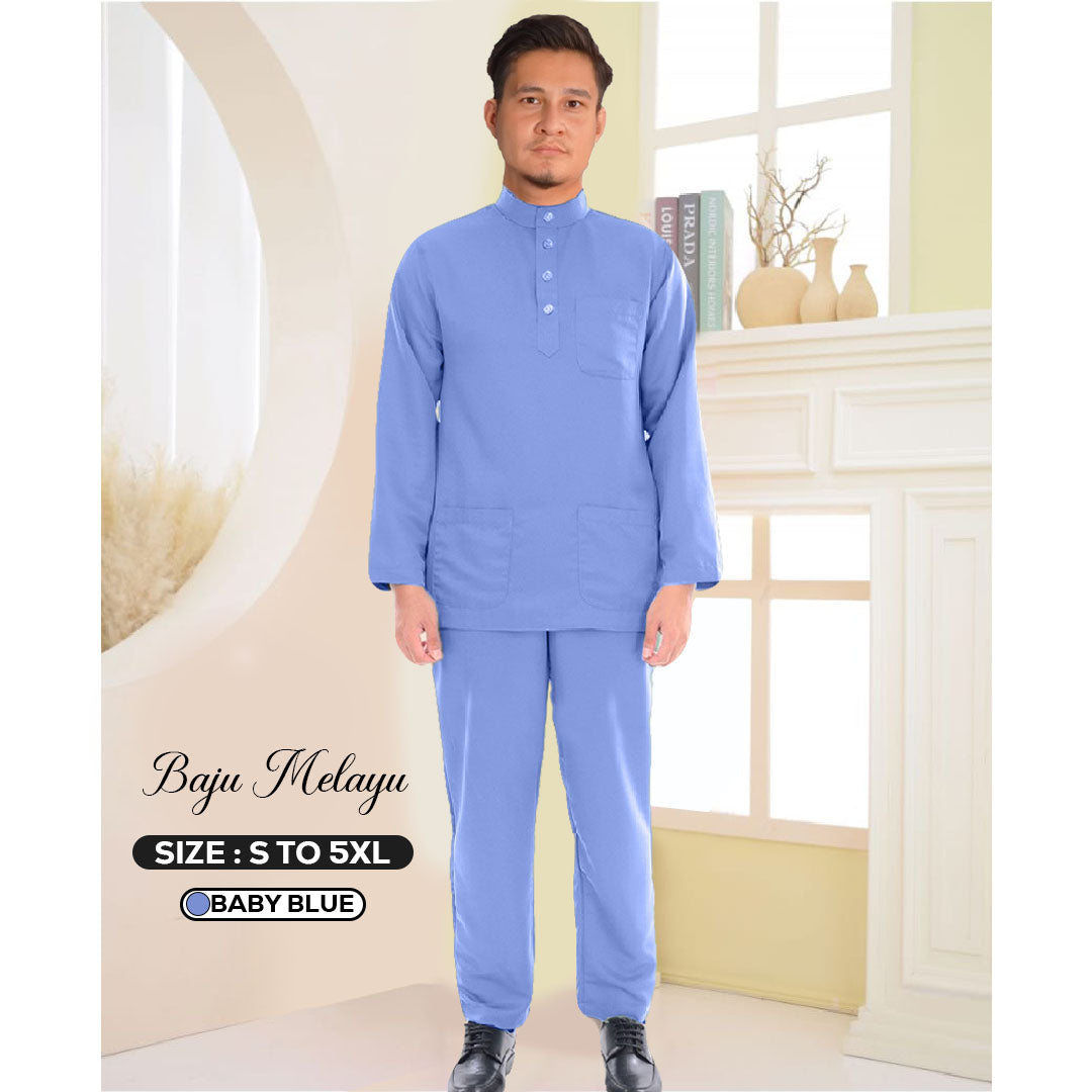 Baju Melayu Without Sampin - OUT OF STOCK - Restock soon