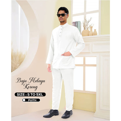Baju Melayu Without Sampin - OUT OF STOCK - Restock soon