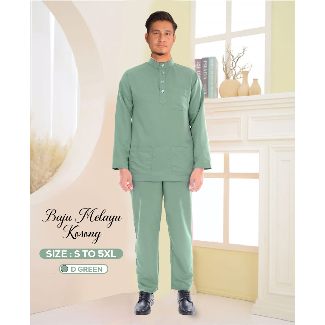 Baju Melayu Without Sampin - OUT OF STOCK - Restock soon