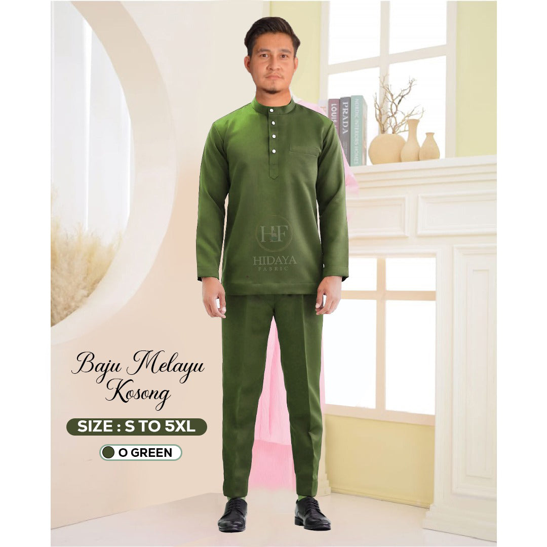 Baju Melayu Without Sampin - OUT OF STOCK - Restock soon